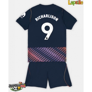 Tottenham Hotspur Richarlison #9 Vieraspaita Lapsille 2026-27 Lyhythihainen (+ shortsit)